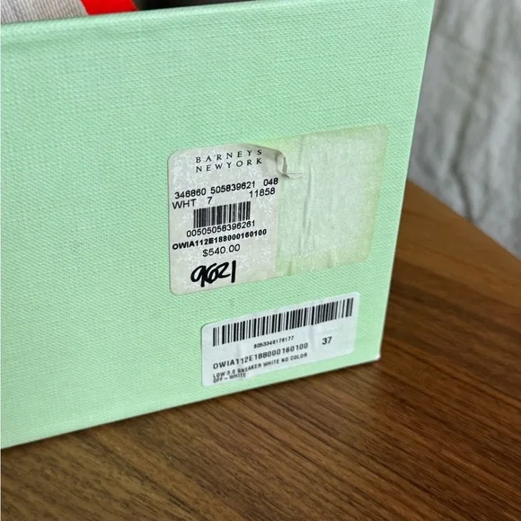 3.0 OFF WHITE SNEAKERS - Picture 7 of 7